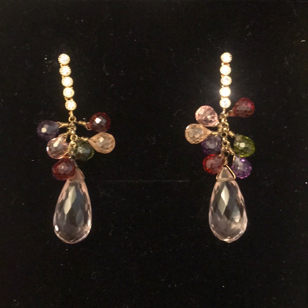 Crystal earring